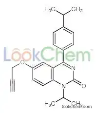 1-propan-2-yl-4-(4-propan-2-ylphenyl)-6-prop-2-ynoxyquinazolin-2-one