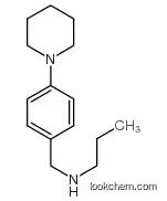 N-[(4-piperidin-1-ylphenyl)methyl]propan-1-amine