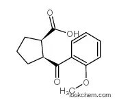 (1R,2S)-2-(2-methoxybenzoyl)cyclopentane-1-carboxylic acid
