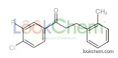 1-(4-chloro-3-fluorophenyl)-3-(2-methylphenyl)propan-1-one