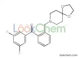 (3,5-difluorophenyl)-[2-(1,4-dioxa-8-azaspiro[4.5]decan-8-ylmethyl)phenyl]methanone
