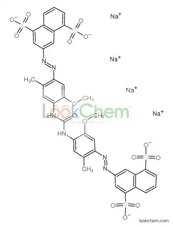 tetrasodium 3,3'-[carbonylbis[imino(5-methoxy-2-methyl-4,1-phenylene)azo]]bis(naphthalene-1,5-disulphonate)