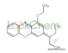 diethyl(3H-1-ethoxy-3-phenoxazinylidene)ammonium chloride