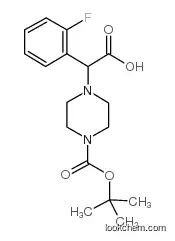 2-(2-fluorophenyl)-2-[4-[(2-methylpropan-2-yl)oxycarbonyl]piperazin-1-yl]acetic acid