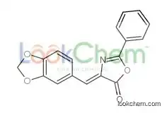 2-PHENYL-4-PIPERONYLIDENE-2-OXAZOLIN-5-ONE