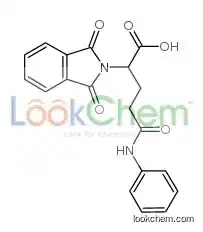 5-anilino-2-(1,3-dioxoisoindol-2-yl)-5-oxopentanoic acid,hydrate