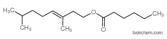 3,7-dimethyloct-6-enyl hexanoate