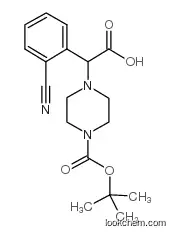2-(2-cyanophenyl)-2-[4-[(2-methylpropan-2-yl)oxycarbonyl]piperazin-1-yl]acetic acid