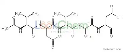 (3S)-3-[[(2S)-2-acetamido-3-methylbutanoyl]amino]-4-[[(2S)-1-[[(2S)-1-[[(2S)-1-carboxy-3-oxopropan-2-yl]amino]-1-oxopropan-2-yl]