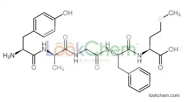 (2S)-2-[[(2S)-2-[[2-[[(2R)-2-[[(2S)-2-amino-3-(4-hydroxyphenyl)propanoyl]amino]propanoyl]amino]acetyl]amino]-3-phenylpropanoyl]a