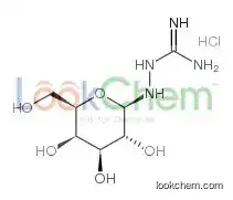 2-[[(2R,3R,4S,5R,6R)-3,4,5-trihydroxy-6-(hydroxymethyl)oxan-2-yl]amino]guanidine,hydrochloride