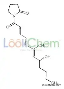 1-[(2E,4E,6E,8R)-8-hydroxy-6-methyldodeca-2,4,6-trienoyl]pyrrolidin-2-one