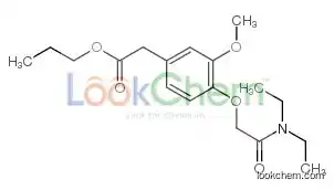 propyl 2-[4-[2-(diethylamino)-2-oxoethoxy]-3-methoxyphenyl]acetate