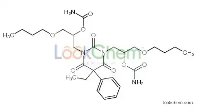 [1-butoxy-3-[3-(3-butoxy-2-carbamoyloxypropyl)-5-ethyl-2,4,6-trioxo-5-phenyl-1,3-diazinan-1-yl]propan-2-yl] carbamate