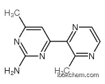 4-methyl-6-(3-methylpyrazin-2-yl)pyrimidin-2-amine