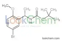 tert-butyl N-[(1S)-1-(5-bromo-2-methoxyphenyl)ethyl]carbamate