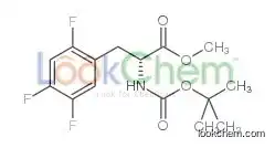 METHYL (2R)-2-[(TERT-BUTOXYCARBONYL)AMINO]-3-(2,4,5-TRIFLUOROPHENYL)PROPANOATE