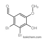 2,3-DIBROMO-4-HYDROXY-5-METHOXYBENZALDEHYDE