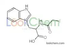 3-(1H-indol-3-yl)-2-[(2-iodoacetyl)amino]propanoic acid