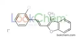 2-[(E)-2-(2-chlorophenyl)ethenyl]-3-methyl-1,3-benzoxazol-3-ium,iodide