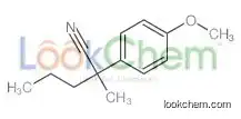 2-(4-methoxyphenyl)-2-methylpentanenitrile