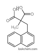 2-methyl-2-(naphthalen-1-ylmethyl)propanedioic acid