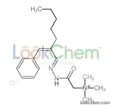 [2-[(2E)-2-[(2Z)-2-benzylideneheptylidene]hydrazinyl]-2-oxoethyl]-trimethylazanium,chloride