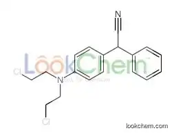 2-[4-[bis(2-chloroethyl)amino]phenyl]-2-phenylacetonitrile