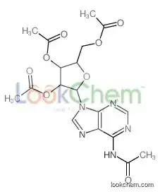 [5-(6-acetamidopurin-9-yl)-3,4-diacetyloxyoxolan-2-yl]methyl acetate