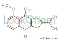 8-methoxy-9-methyl-2-propan-2-yl-2,3-dihydrofuro[2,3-b]quinolin-4-one