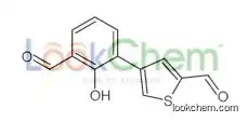 4-(3-formyl-2-hydroxyphenyl)thiophene-2-carbaldehyde