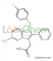 2-[1-[(4-chlorophenyl)methyl]-5-methyl-2-phenylindol-3-yl]acetic acid