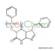 (7-benzyl-2,6-dioxo-3H-purin-1-yl) benzenesulfonate