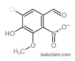 5-chloro-4-hydroxy-3-methoxy-2-nitrobenzaldehyde