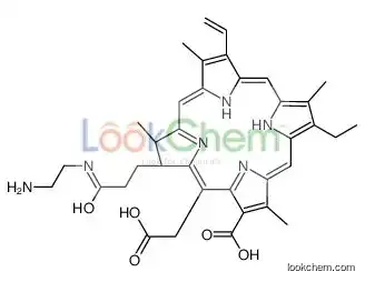 (17S,18S)-18-[3-(2-aminoethylamino)-3-oxopropyl]-20-(carboxymethyl)-12-ethenyl-7-ethyl-3,8,13,17-tetramethyl-17,18,22,23-tetrahy