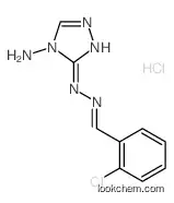 3-N-[(E)-(2-chlorophenyl)methylideneamino]-1,2,4-triazole-3,4-diamine,hydrochloride