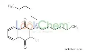 2-chloro-3-(dihexylamino)naphthalene-1,4-dione