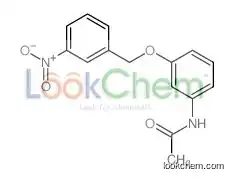 N-[3-[(3-nitrophenyl)methoxy]phenyl]acetamide