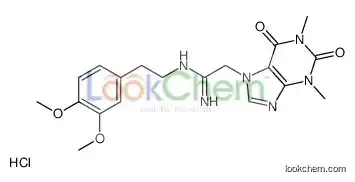N'-[2-(3,4-dimethoxyphenyl)ethyl]-2-(1,3-dimethyl-2,6-dioxopurin-7-yl)ethanimidamide,hydrochloride