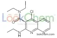 4-chloro-N,N-diethyl-2-(ethylamino)-1,8-naphthyridine-3-carboxamide