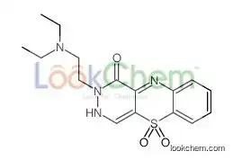 2-[2-(diethylamino)ethyl]-5,5-dioxo-3H-pyridazino[4,5-b][1,4]benzothiazin-1-one