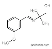 2-[(3-methoxyphenyl)methylideneamino]-2-methylpropan-1-ol