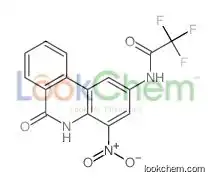 2,2,2-trifluoro-N-(4-nitro-6-oxo-5H-phenanthridin-2-yl)acetamide