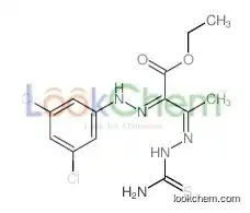 ethyl (2Z,3Z)-3-(carbamothioylhydrazinylidene)-2-[(3,5-dichlorophenyl)hydrazinylidene]butanoate