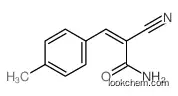 2-cyano-3-(4-methylphenyl)prop-2-enamide