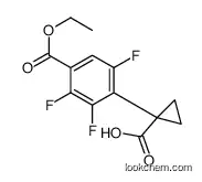 1-(4-ethoxycarbonyl-2,3,6-trifluorophenyl)cyclopropane-1-carboxylic acid