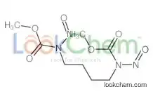 methyl N-[4-[methoxycarbonyl(nitroso)amino]butyl]-N-nitrosocarbamate