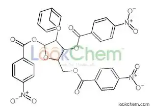 [3,5-bis[(4-nitrobenzoyl)oxy]-4-phenylmethoxyoxolan-2-yl]methyl 4-nitrobenzoate