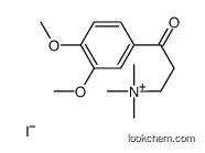 [3-(3,4-dimethoxyphenyl)-3-oxopropyl]-trimethylazanium,iodide
