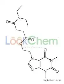 2-(1,3-dimethyl-2,6-dioxopurin-7-yl)ethyl 4-(diethylamino)-4-oxobutanoate
